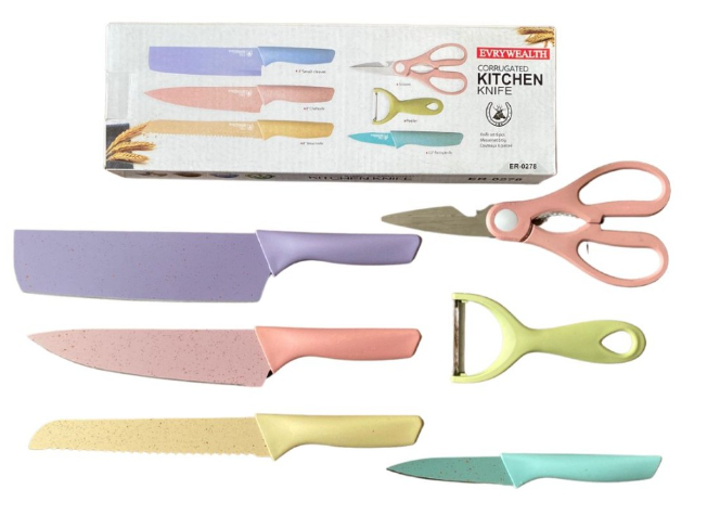 SET CUCHILLOS X6 PEQ